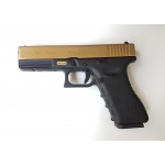 Pistol airsoft Glock 17 WE Gold Edition